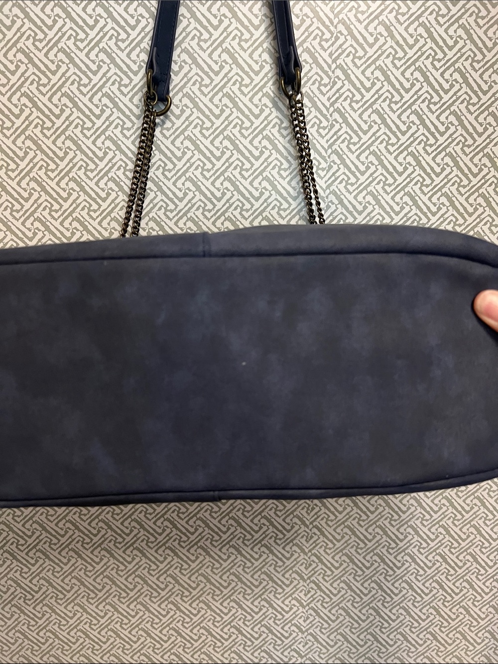 Universal Thread Navy Chain-Handle Tote - Picture 6 of 11